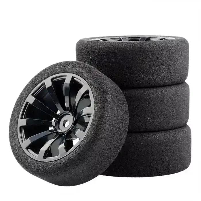 Pour HSP HPI 1/10 voiture RC sur route 12mm hexagone RC voitures de course accessoires 4 pièces ensemble