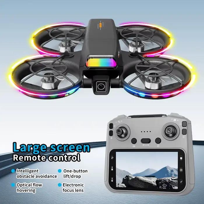 Drone quadricoptère RC avec caméra intégrée et fonction de contrôle par smartphone pour les aventures aériennes et les prises de vue créatives