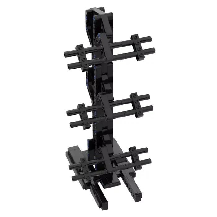 Support d'exposition XL pour modèles de supercars de course compatibles avec les blocs de construction