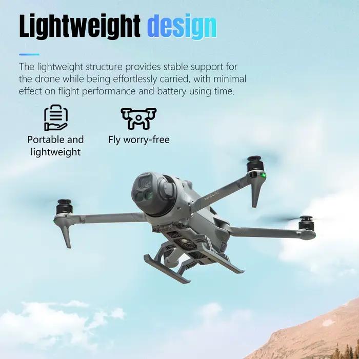STARTRC DJI Mavic 4 Pro trépied de levage de hauteur pliable support d'entraînement de décollage et d'atterrissage accessoires de Drone Anti-collision pour photographie aérienne et exploration