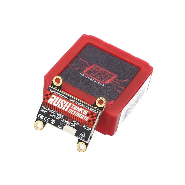 RUSHFPV RUSH Tank III Ultimate VTX 5.8G 48CH RaceBand Pitmode 25mW 200mW 500mW 800mW VTX FPV réglable 2-8S pour drone de course RC