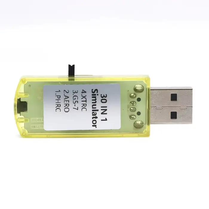 Simulateur de vol USB 30 en 1 RC avec câbles pour Drone de course G7 Phoenix 5.0 Aerofly VRC FPV modèle RC quadrirotor