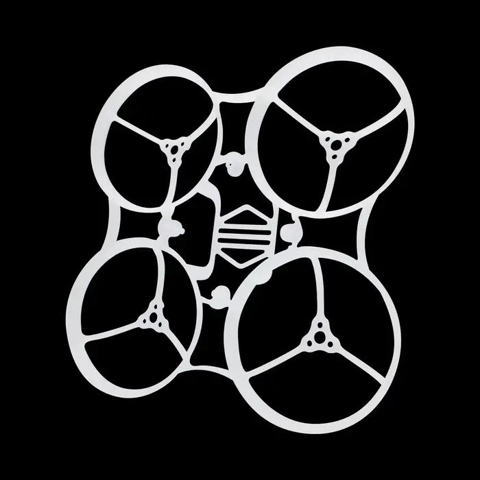 Nouveau cadre NewBeeDrone Cockroach 75mm LiteAF pour drone FPV blanc noir rouge
