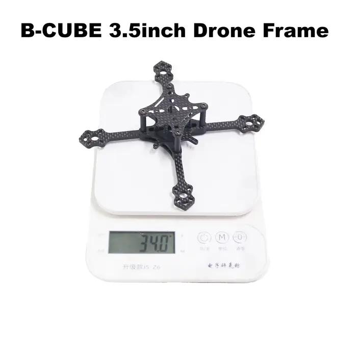 B-CUBE 3.5 pouces FPVDrone cadre Kit Fiber de carbone course Drone quadrirotor Freestyle INAV Beatflight F722Ardupilot PX4Flight Control
