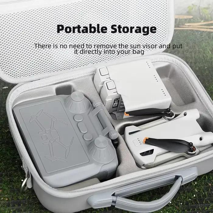 BRDRC pare-soleil/pare-soleil pour DJI Mavic 4 Pro/Mini 4 Pro/Air 3S/NEO/Flip Drone contrôleur housse de protection pour accessoires DJI RC2