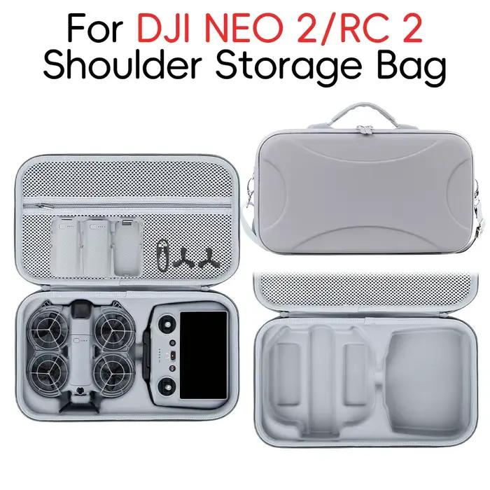 Pour DJI Neo2 RC-2 : Étui de rangement tout-en-un avec bandoulière