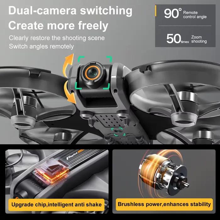 Drone AXNEN S156 8K HD 360 ° Caméra double grand angle avec WiFi 5G FPV