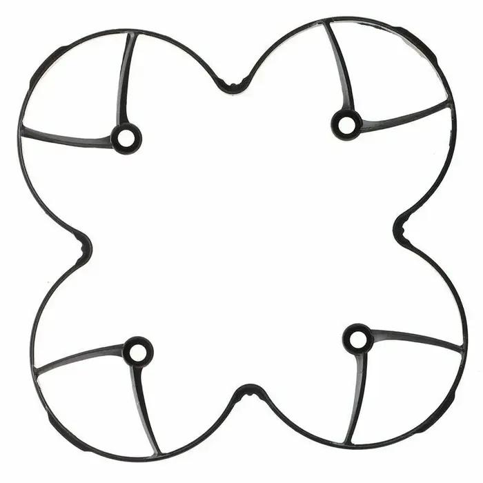 Hubsan X4/X6 anneau de protection d'hélice + 8 accessoires (4CW + 4CCW)-cadre anti-collision pour H107C/H107L/D + Kit de pièces de rechange pour Drone RC