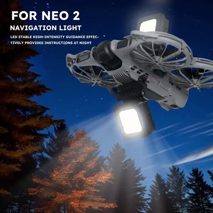 Pour DJI Neo 2 lumière de vol nocturne éclairage