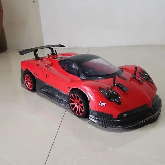 Pour HSP HPI 1/10 1:10 voiture de tourisme RC 9071-6018 pneus et jeux de roues de course lisses