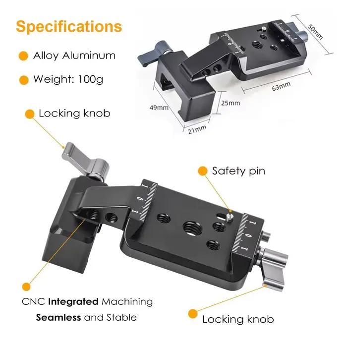 Plaque verticale de caméra pour DJI Ronin RS3 RS2 RS3 Pro RS3