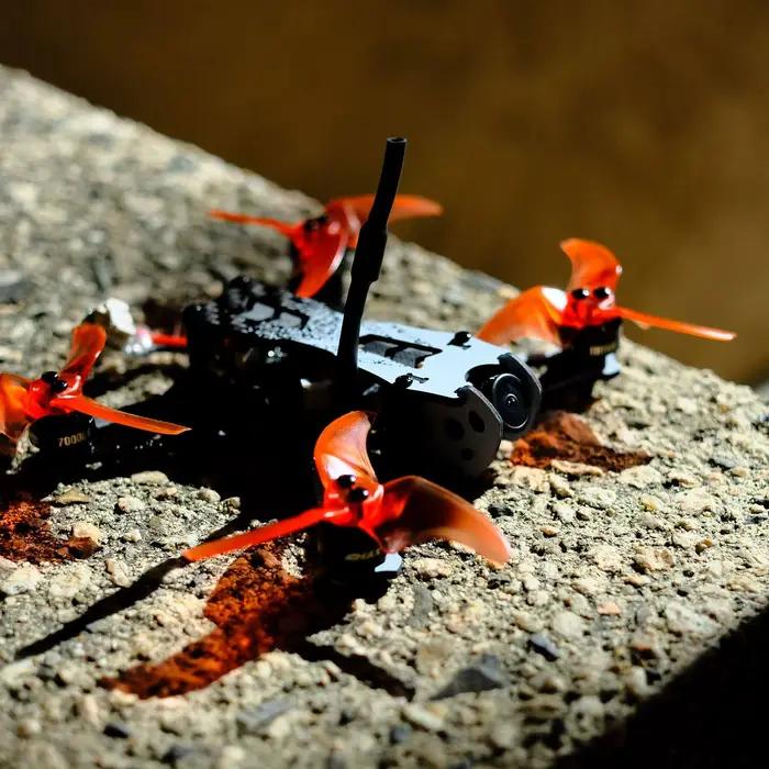 Emax Tinyhawk II 2 Freestyle RTF FPV Racing Drone Kit RunCam Nano2 37CH 25/100/200mW VTX 2S-FrSky Quadcopter avec lunettes