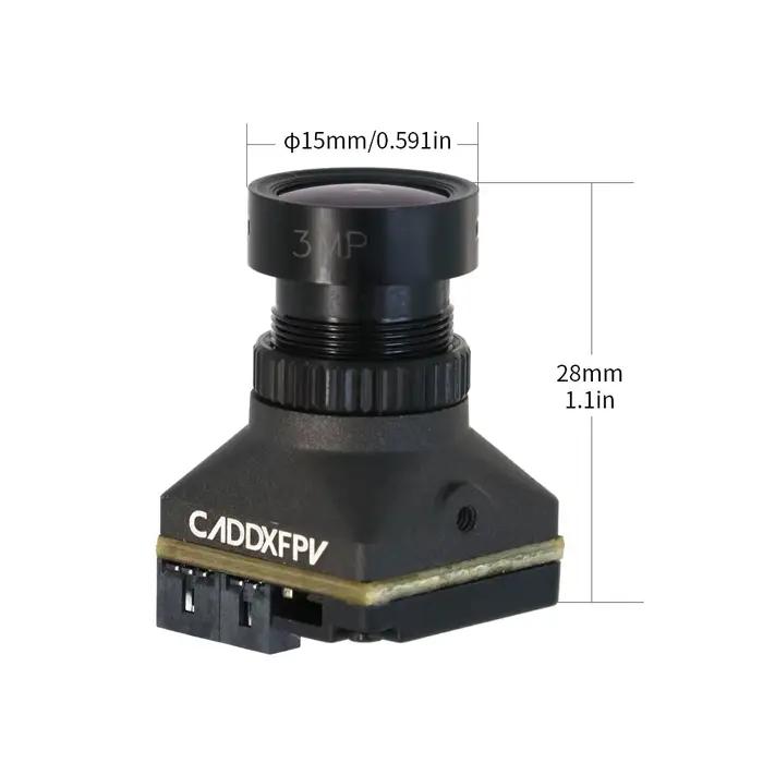 CADDX Ratel Pro Caméra analogique Super WDR 1500TVL FOV125 °