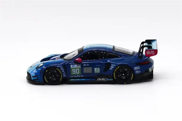 Modèle de voiture de collection en métal moulé sous pression 1:64 GT3 R LeMans 24H LMGT3 2025 Chip Hart Racing / Temerario