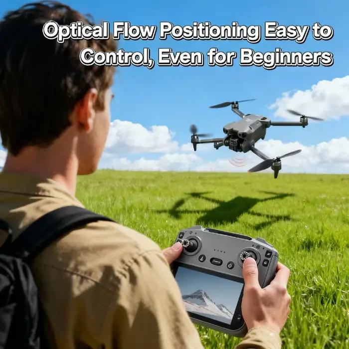 Meilleures ventes GT50 Drone 4.3 pouces écran télécommande 8K EIS 183g léger débutant pliable GPS quadrirotor pour adultes voyage