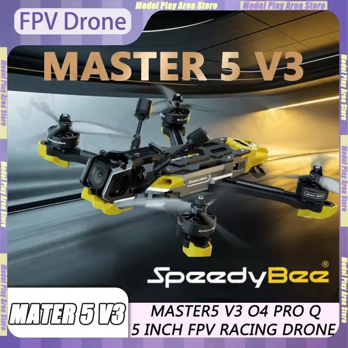 Drone de course FPV SpeedyBee Master5 V3 5 pouces O4 Pro 4K 60fps HD numérique avec F405 V5 FC amélioré V3 Freestyle Master 5 V3