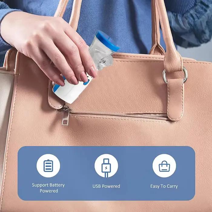 Nébuliseur médical Machine inhalateur d'asthme Mini USB portable automiseur enfants adulte enfant inhaler de vapeur nébuliseur à domicile soins de santé