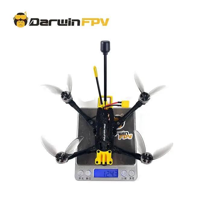 DarwinFPV FoldApe4 Drone FPV pliable longue portée 4 pouces F411 15A ELRS AIO Quadcopter