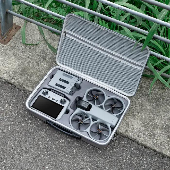 Étui de transport pour DJI AVATA 360 avec bandoulière, sac de rangement en cuir PU, protection anti-choc pour drone et accessoires occassions spéciales
