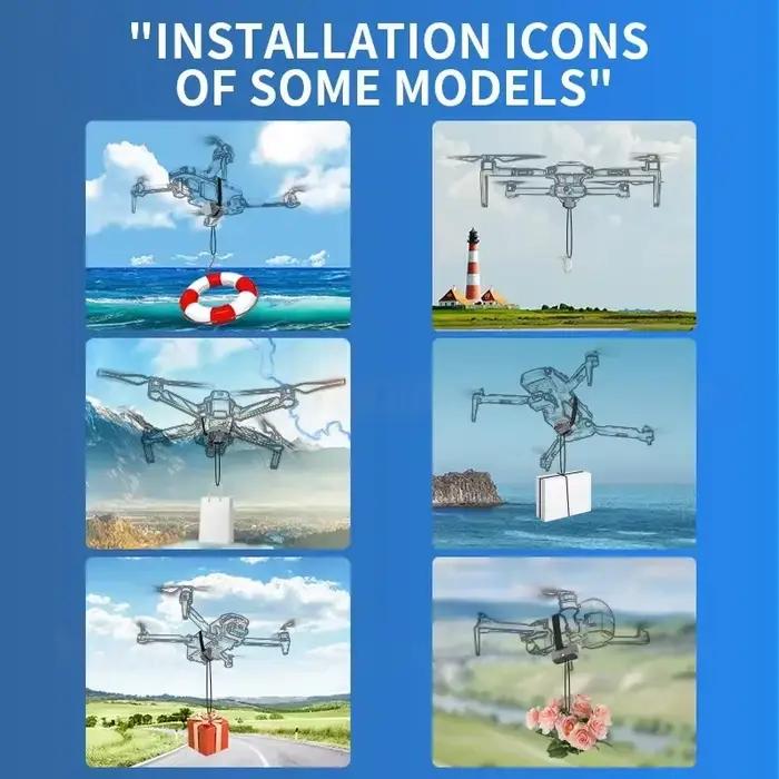 Nouveau système de dérive aérienne pour Drone DJI Mini 4K/Mini 4 Pro/Air 3/Mini 3 Pro/Mavic 3/Mavic Pro