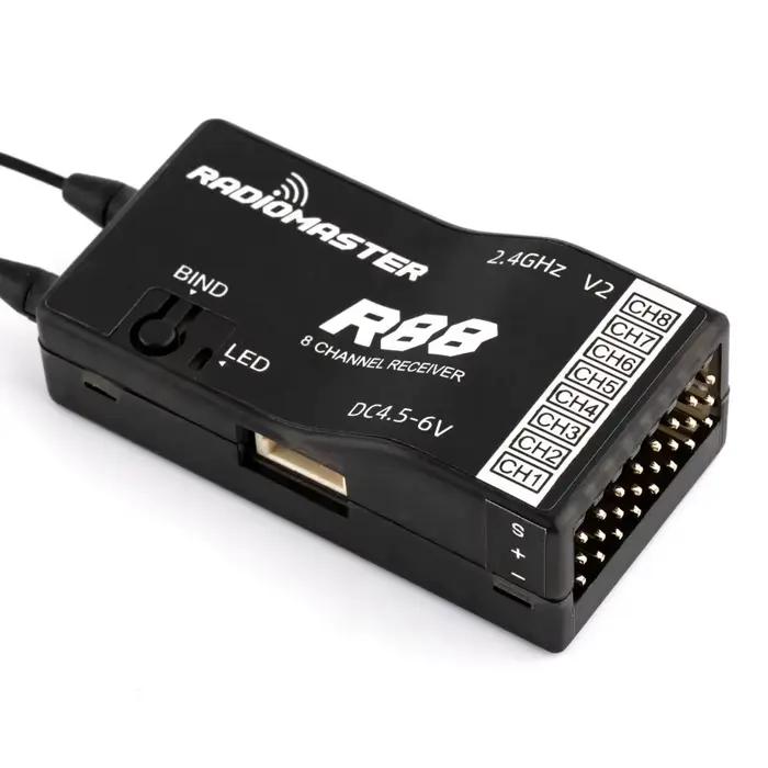 Radiomaster R81 R84 R86 R86C R88 R161 4CH 6CH 8CH 16CH récepteur SBUS RSSI V2.0 pour Drone FRSKY D8 D16 TX16S SE RC