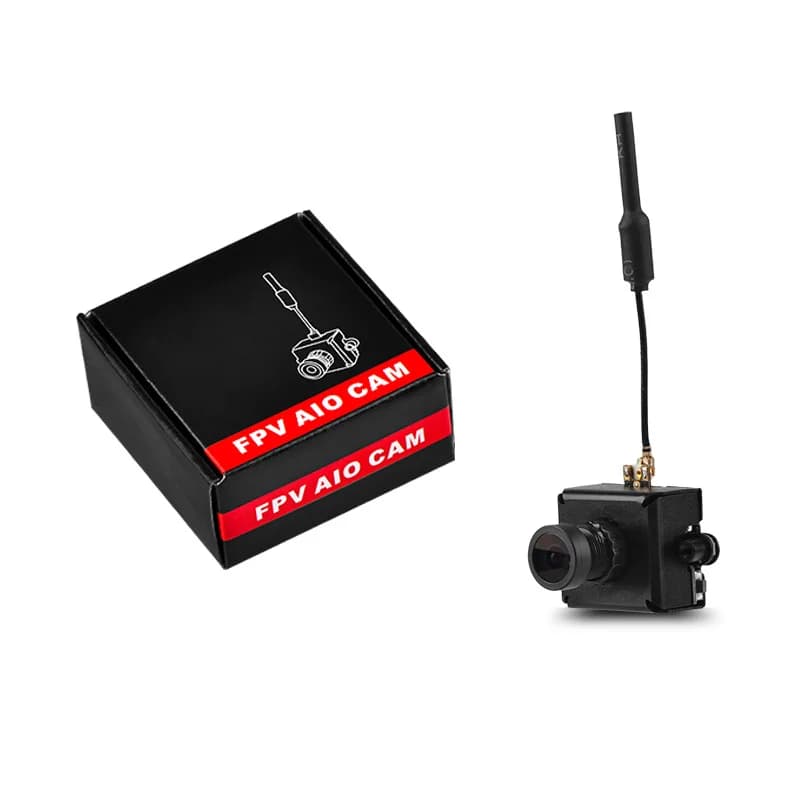 Caméra FPV Micro RC 5.8G 25MW 40CH 800TVL avec émetteur LST-S2+ et OSD pour pièces de drone de cours