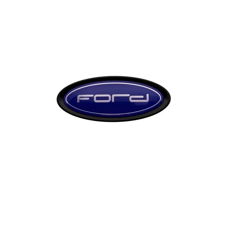 Autocollant emblème de voiture Ford 11,5x4,5CM | Capot avant et hayon arrière | Pour Fiesta Rang