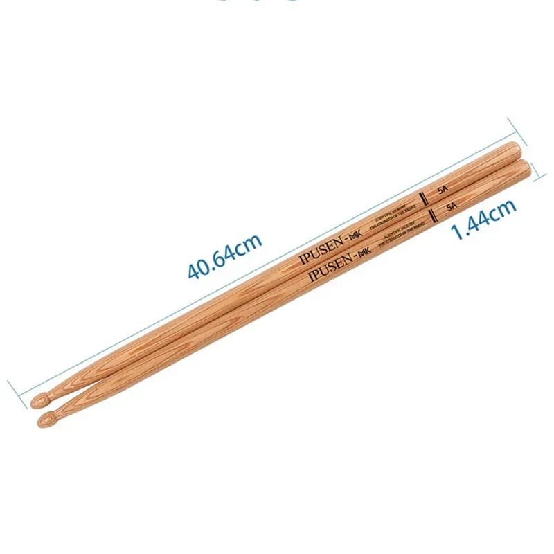 Baguettes de tambour professionnelles en bois pour débutants et enfants, accessoires d'instruments d