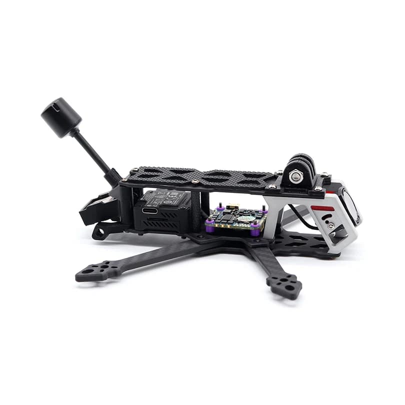 LHCXRC CLOUD-160 Support de kit de cadre bricolage pour DJI O3, empattement de 160mm, épaisseur de b