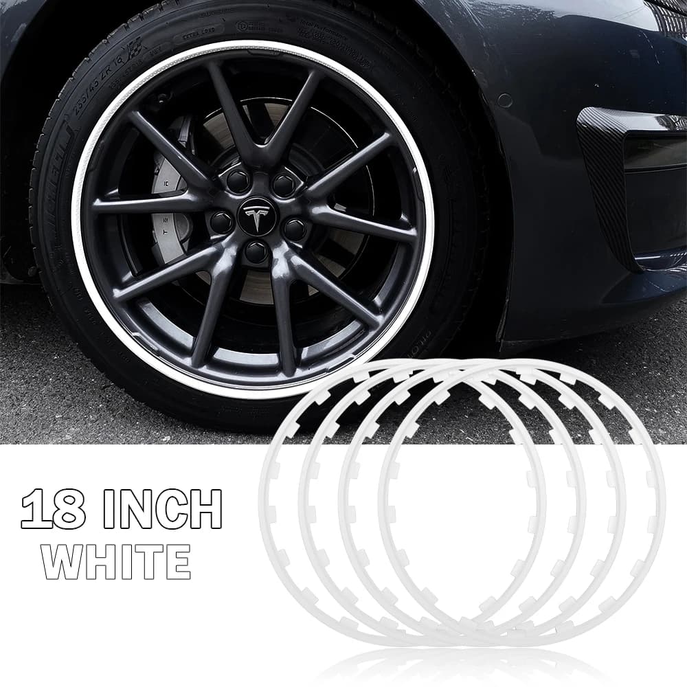 4 pièces 18/19/20 pouces jantes de voiture anneau protecteurs véhicule jantes bandes de protection p
