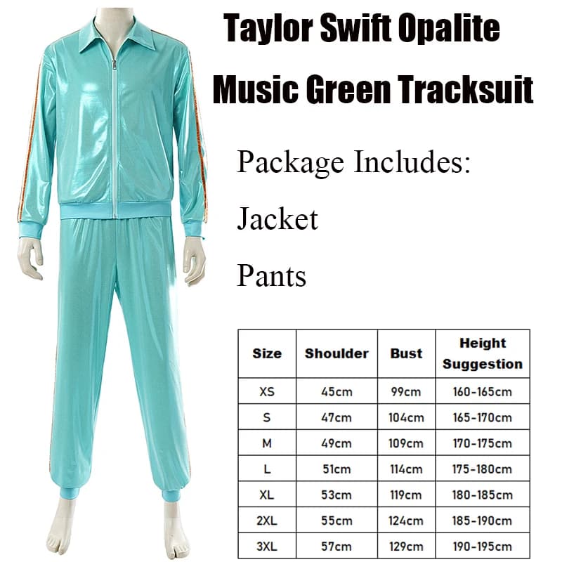 Nouvelle Arrivée 2026 – Tenue de Danse Super Star Singer Swift, Costume d'Halloween, Survêtement Ver