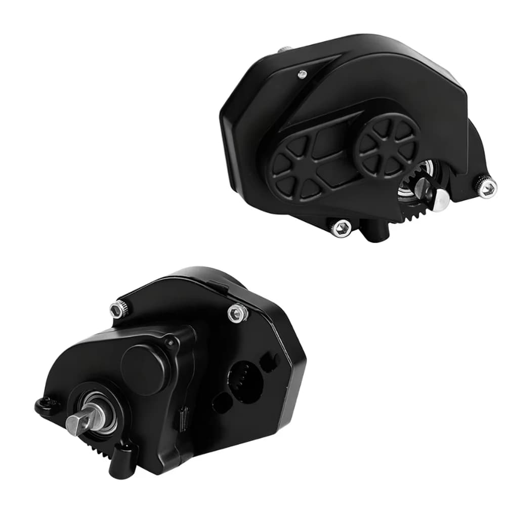 Boîte de vitesses complète en plastique SCX24 pour véhicule RC 1/24 Axial SCX24 Deadbolt Gladiator B