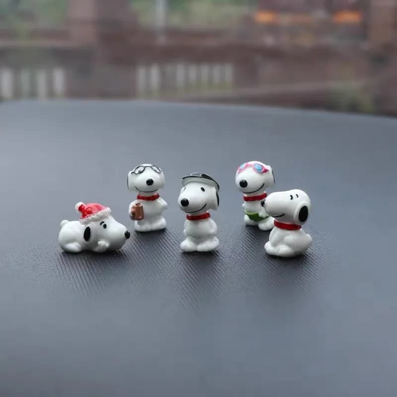 Figurines SnoAmendments en Résine de Dessin Animé, 30 Pièces, Jouets Kawaii, Rick, Chien