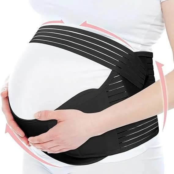 Sangles de soutien abdominal très vendues avec bretelles pour femmes enceintes en milieu et fin de g