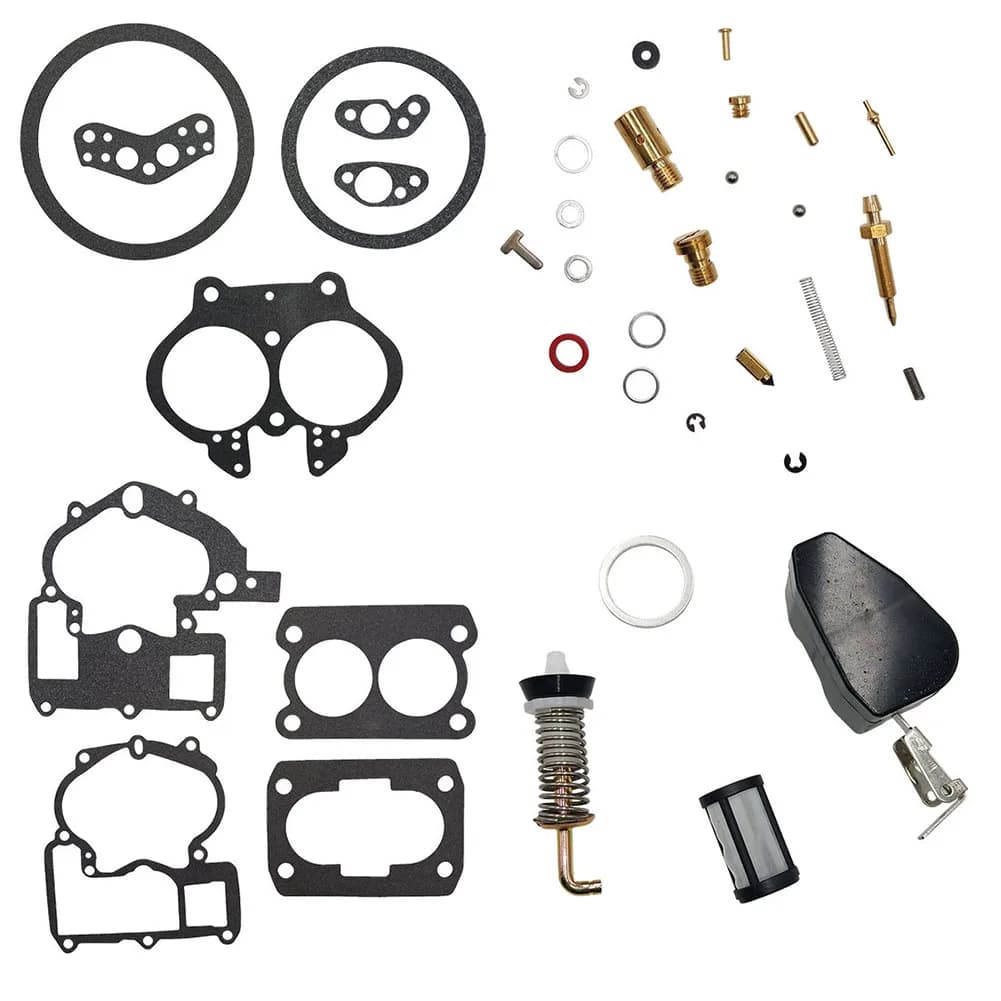 Kit de reconstruction de carburateur pour Mercruiser Marine, 2 barils, installation rapide, 3,0 L, 4