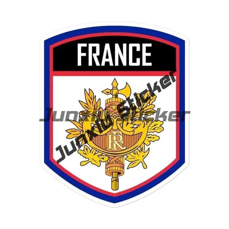 Autocollants d'emblème France Coat of Arms Feel, Paris, Mont Martre, sceau de Cannes, autocollant en