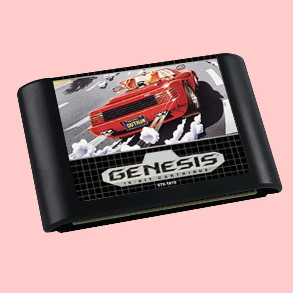 Cartouche de jeu Link 19 Rock n' Roll Racing, version américaine, pour console SEGA Mega Drive Genes