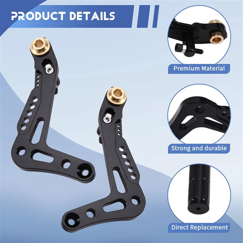 Pédales de course pour Go Kart, adaptées au chariot Go Kart, pédales réglables pour moto, accélérate