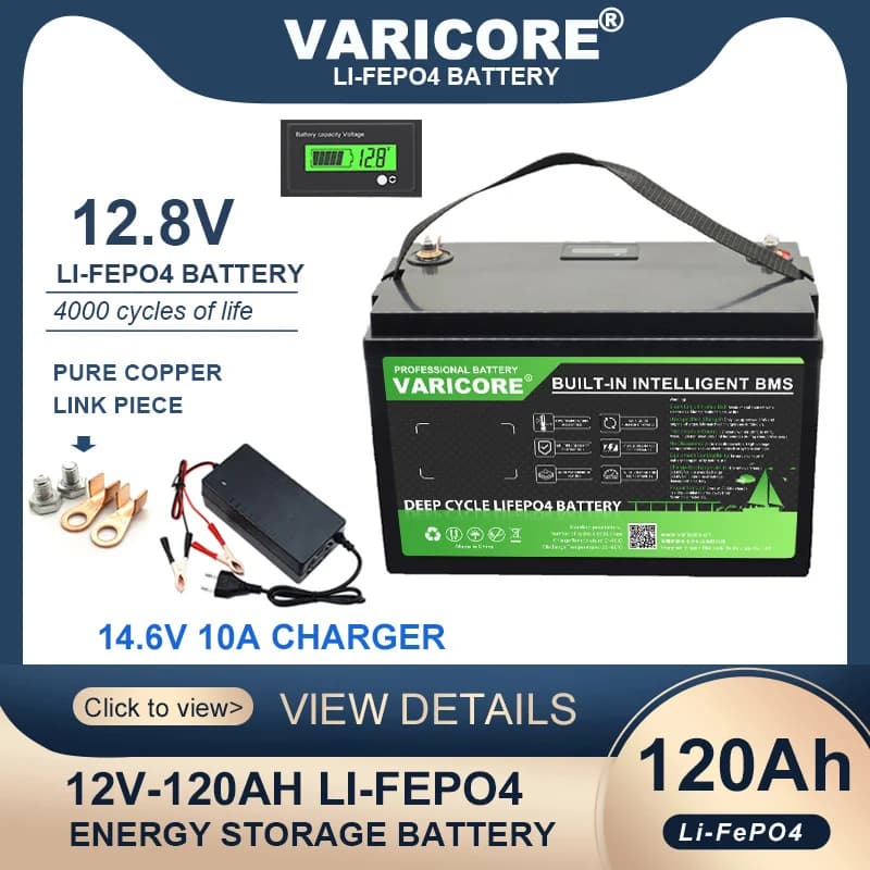Nouvelle batterie LiFePO4 12