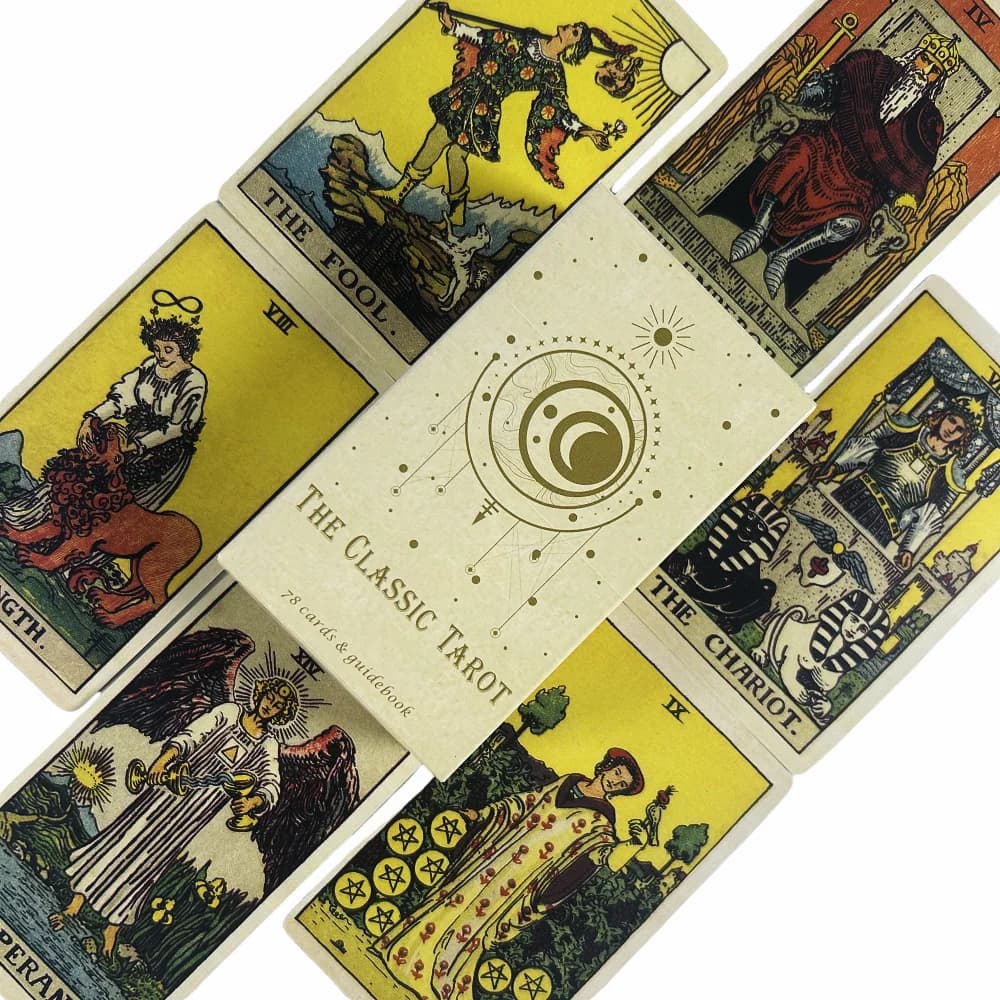 Cartes de tarot classiques Rider pour débutants