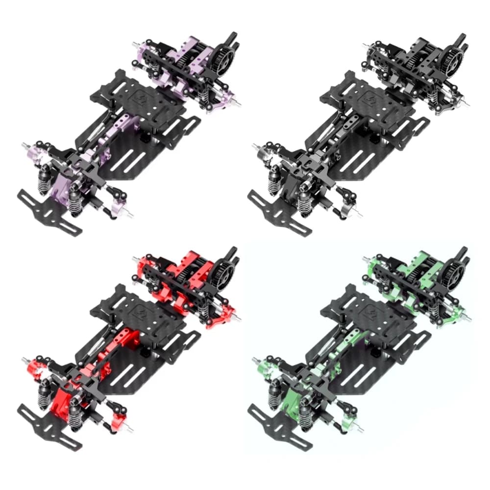 KIT de voiture à dérive Super FIRE RWD 1/24 1/28 TG sans électronique TG RACING