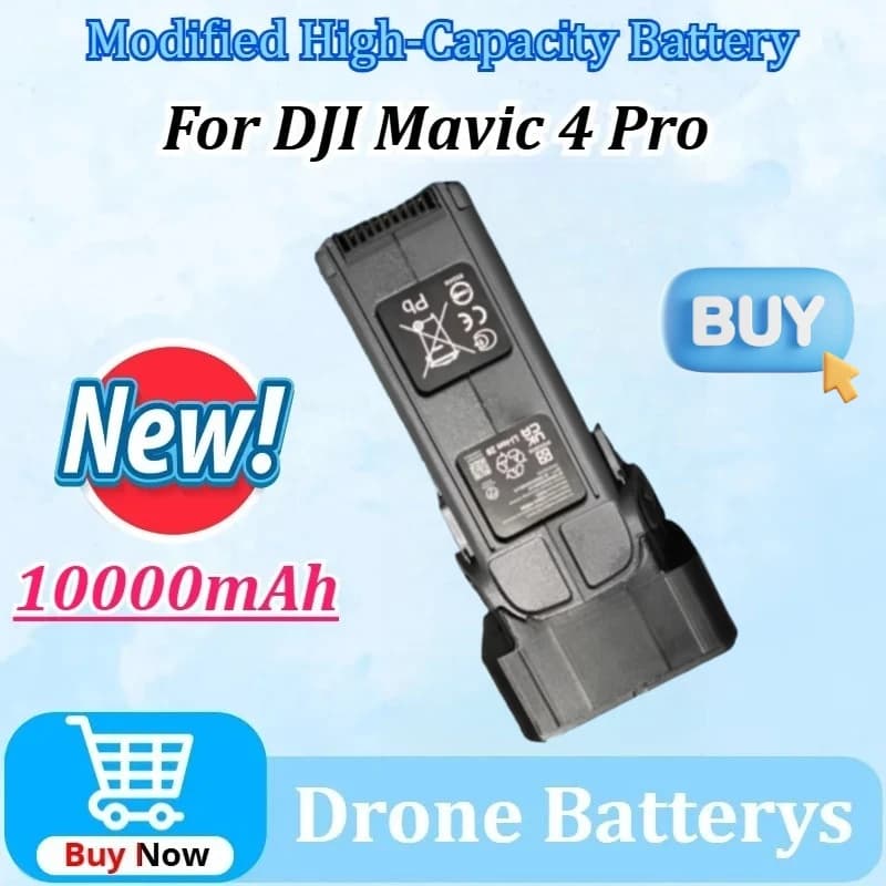 Batterie de drone 10000/13000mAh pour DJI Mavic 4 Pro