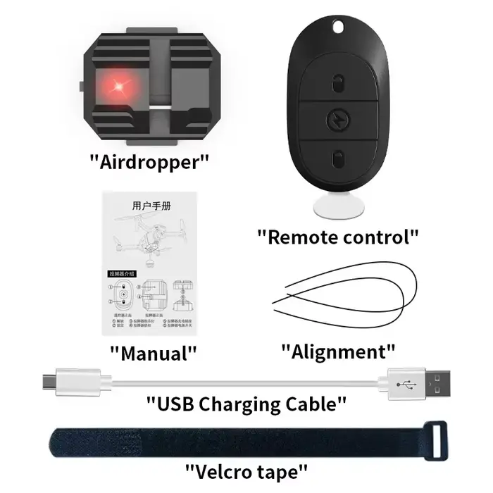 Nouveau système de dérive aérienne pour Drone DJI Mini 4K/Mini 4 Pro/Air 3/Mini 3 Pro/Mavic 3/Mavic